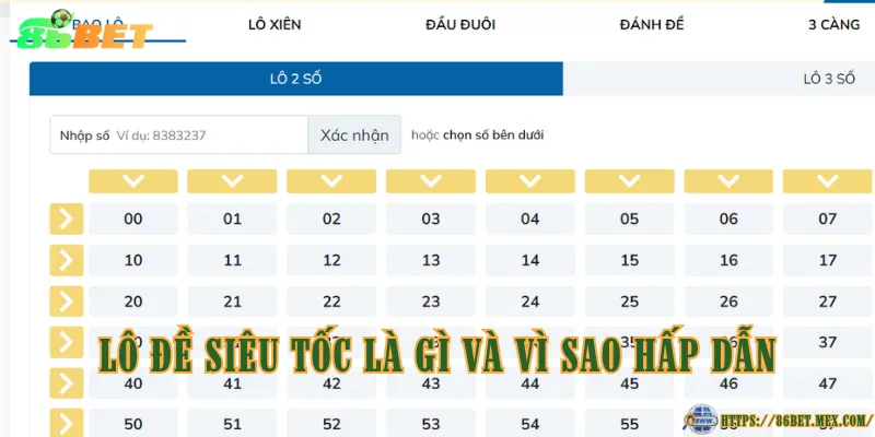 Lô đề siêu tốc là gì và vì sao hấp dẫn